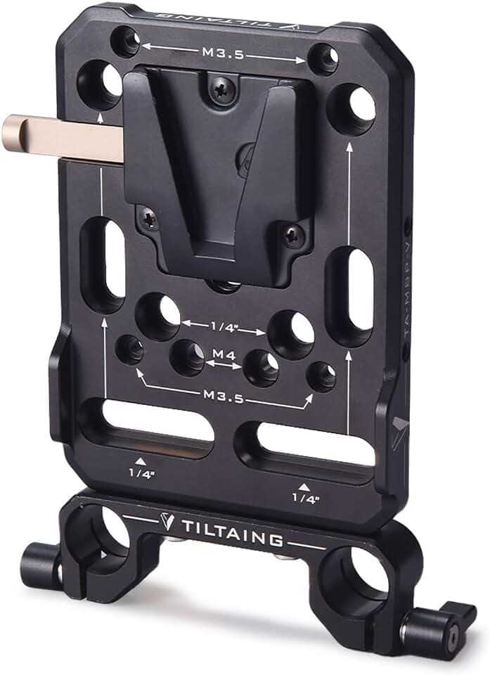 Tilta Mini V-Mount Battery Plate Kit I Adapterwerkzeuge V Mount Tools Schwarz TA-MBP-K1-V
