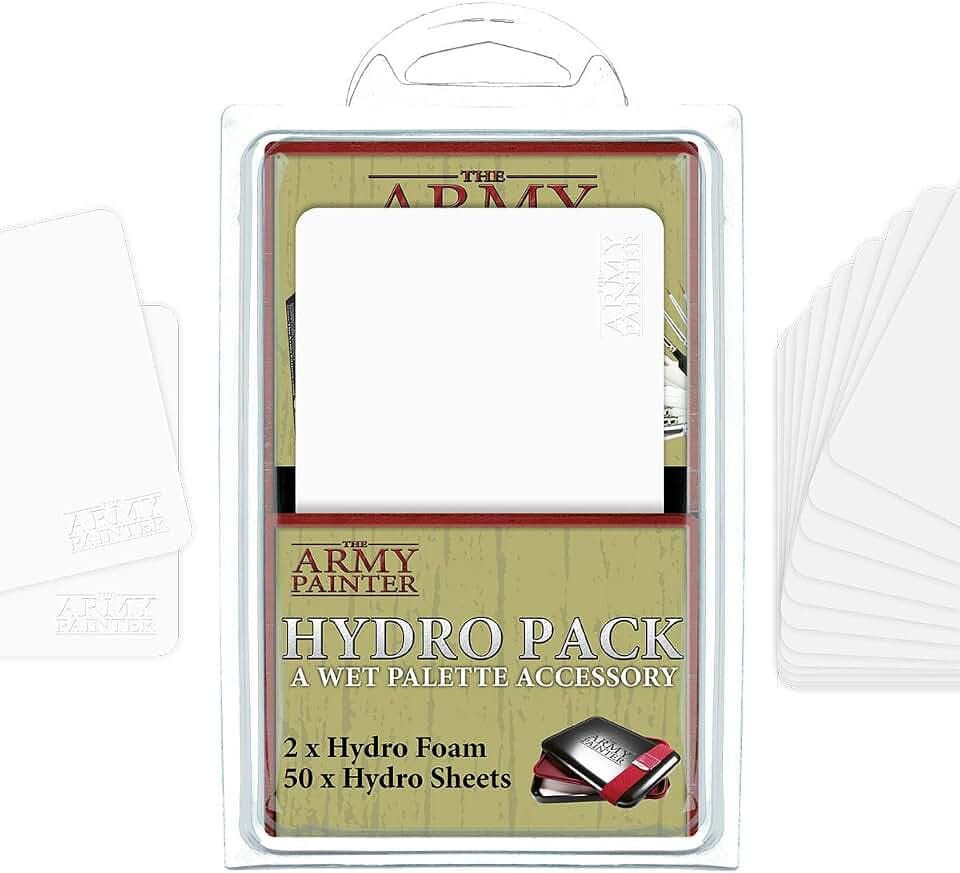 The Army Painter Wet Palette Hydro Pack Refills 50 Palettenfolien & 2 Foams