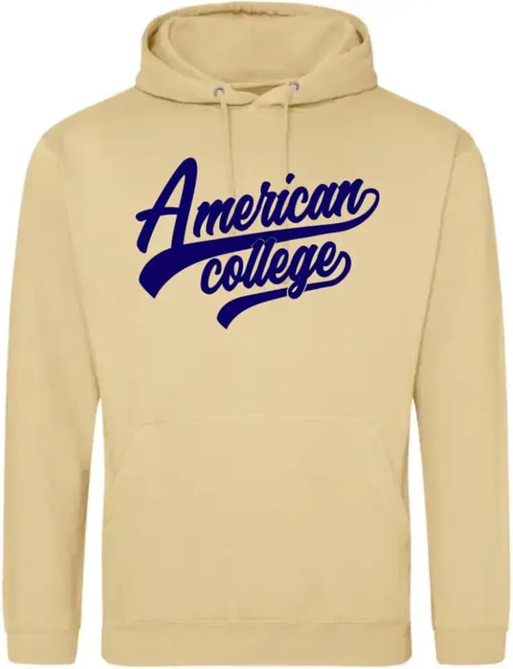 AMERICAN COLLEGE USA Unisex Mixed Hoodie Männer Frauen Sweatshirt