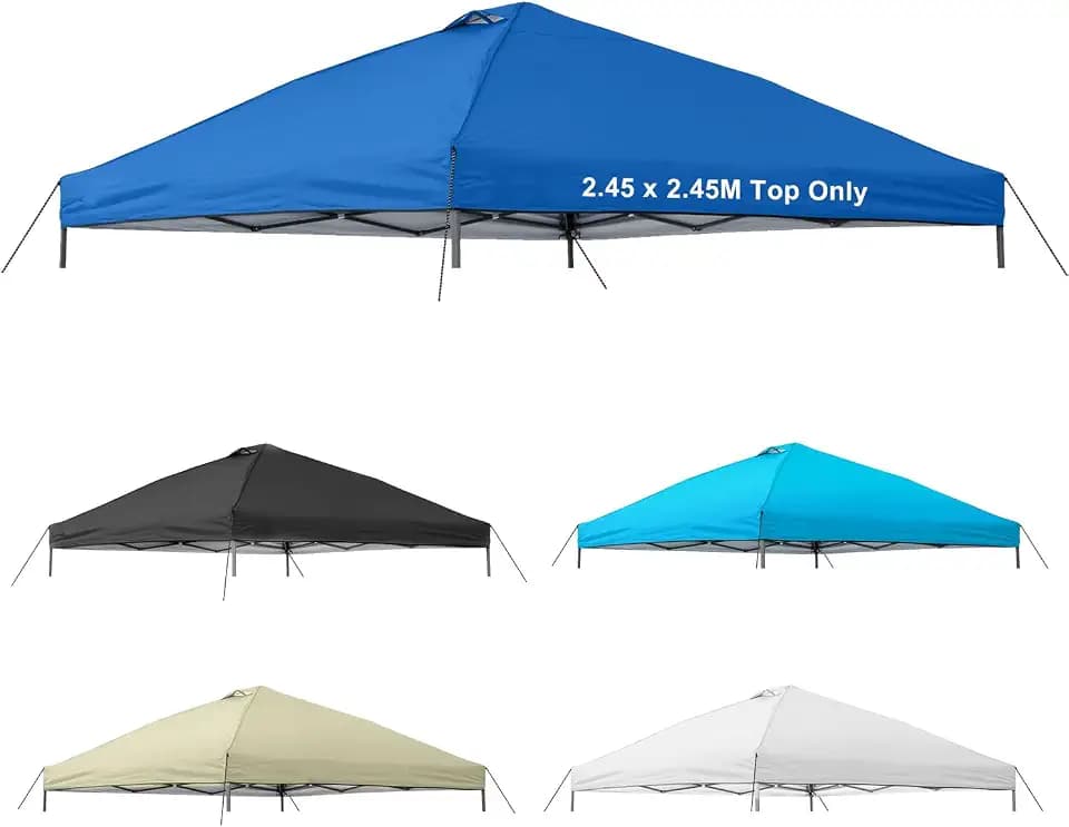 8x8 Canopy Replacement Top Cover with Air Vent,Top only