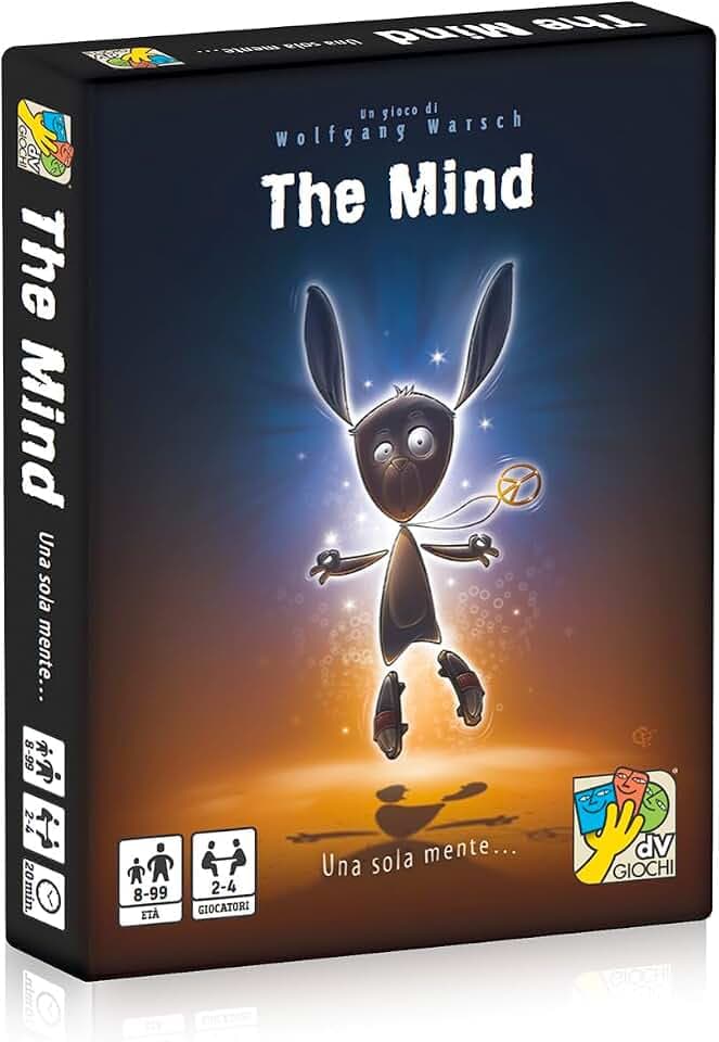 dV Giochi - DVG9346, The Mind - Nur Hilfe des Geistes - Italienische Ausgabe, Blau