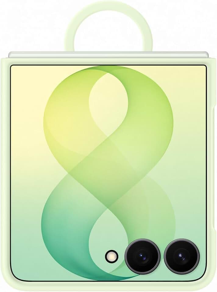Samsung Silicone Ring Magnet Case EF-EF776 für Galaxy Z Flip8, Mint
