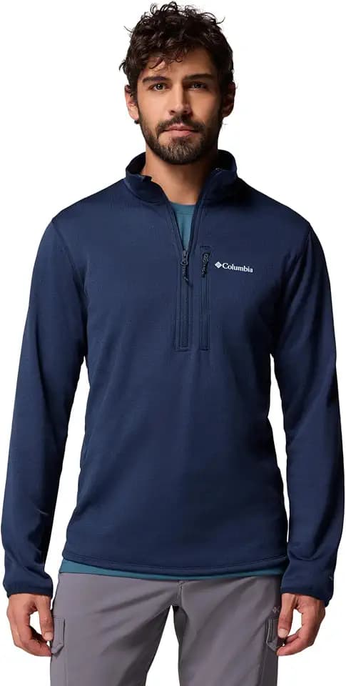 Columbia Men's Essential Hike Grid Fleece Half Zip