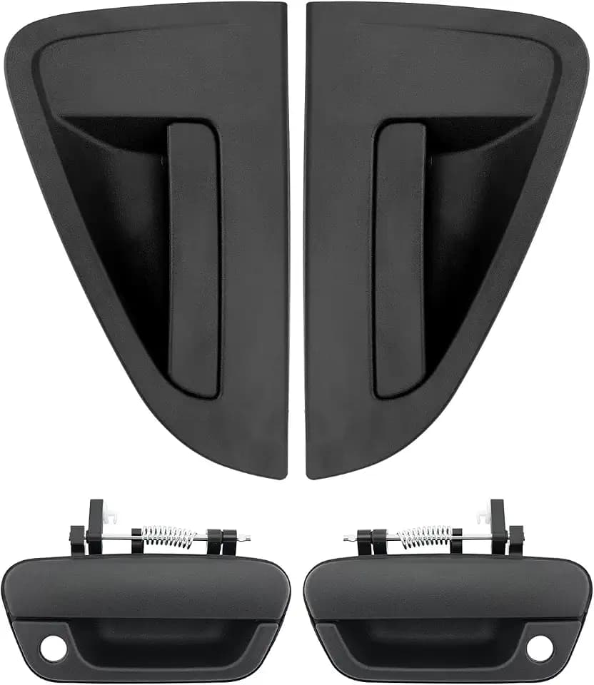 Exterior Door Handle Set, Compatible with 2013-2015 Chevy Spark Hatchback