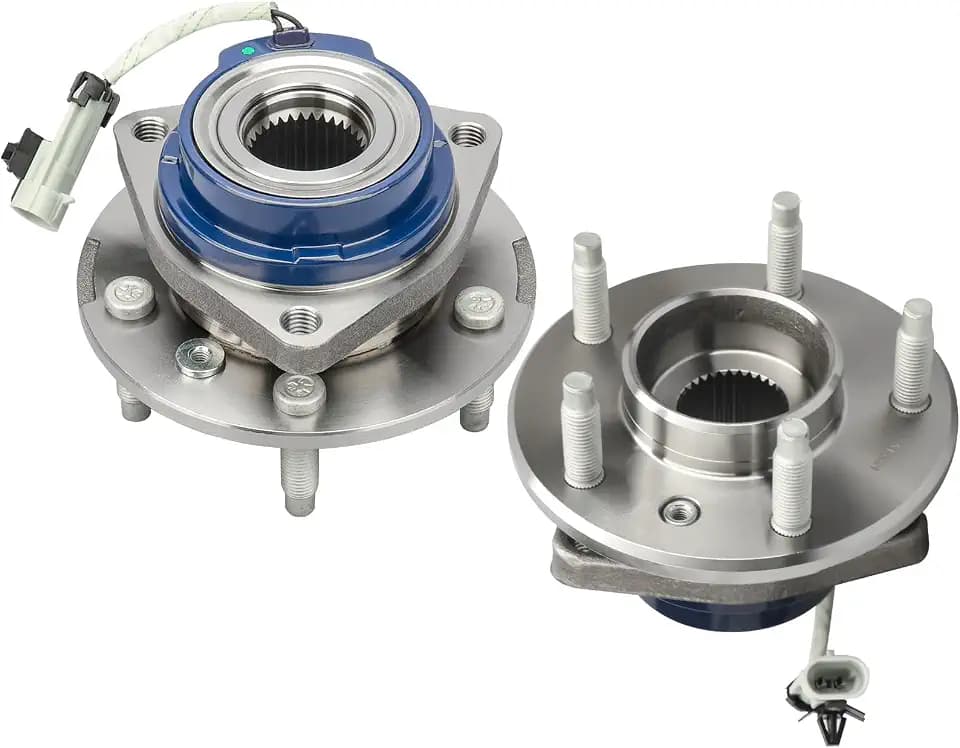 513121x2 Axle Bearing Front Wheel Hub and Bearing Assembly 5 Lug w/ABS for Chevy Impala Venture, for Buick Century, for Cadillac DTS, for Pontiac Grand Prix, for Oldsmobile Aurora