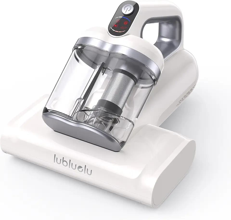 Lubluelu Kabelloser Milbensauger 20KPa für Matratzen mit UV-C-Licht