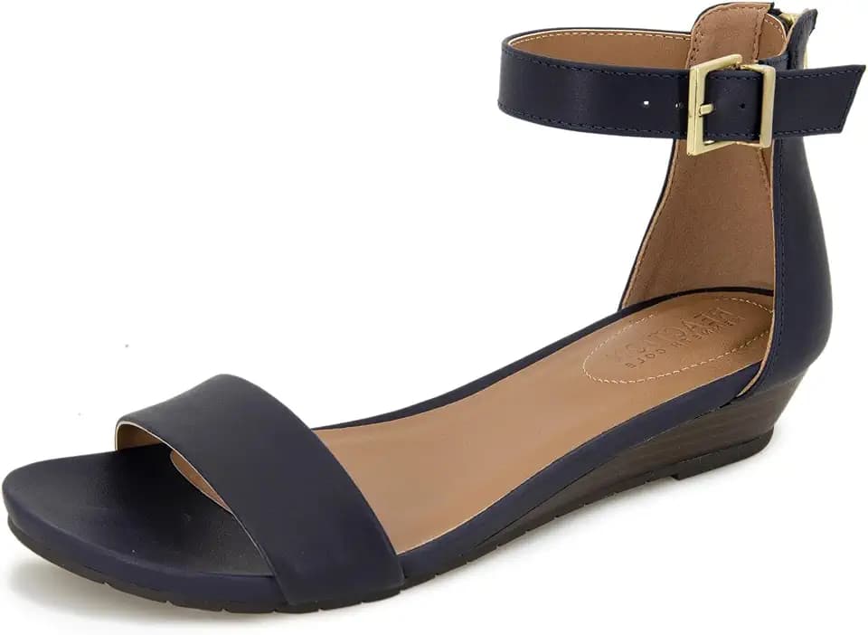 Kenneth Cole REACTION Women's Viber 2 Piece Wedge Sandals