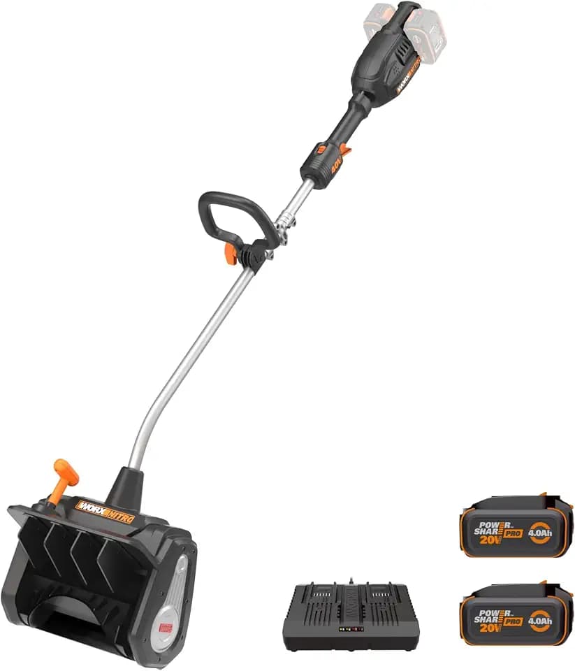 WORX Cordless Snow Shovel, 40V 12" Snow Blower, WG460