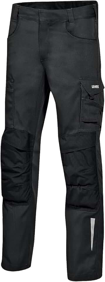 Uvex Synexxo 8982 Herren-Arbeitshose - Schwarze Männer-Cargohose