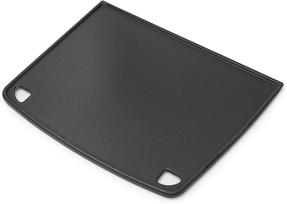 Denmay 32 x 24cm Gusseisen Grillplatte für Enders Urban, Urban Pro, Explorer, Explorer Pro Gasgrill, Massive Wendeplatte Grill-Zubehör,1 Stück