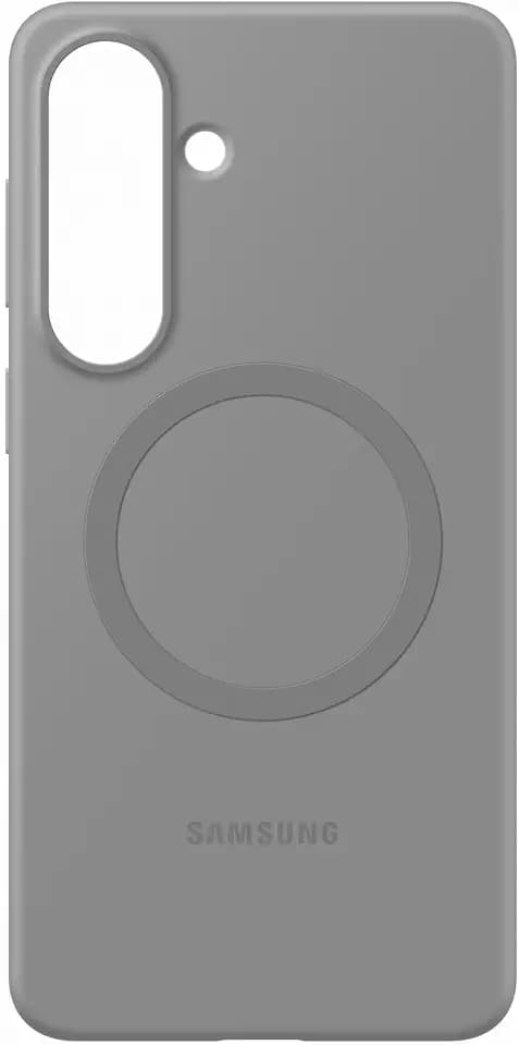 Samsung Galaxy S26+ Silicone Magnet Phone Case, Soft-Touch, Durable Grip, Great Feel, Gray