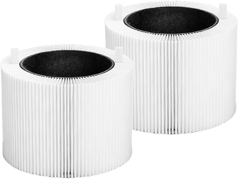 Blue 511i Max Ersatzfilter für Blueair Blue Pure 511i Max Luftreiniger - 2 Stück True HEPA Filter mit Aktivkohlefilter | Haltbar 3-6 Monate | für Pollen, Tierhaare, Gerüche & Allergene
