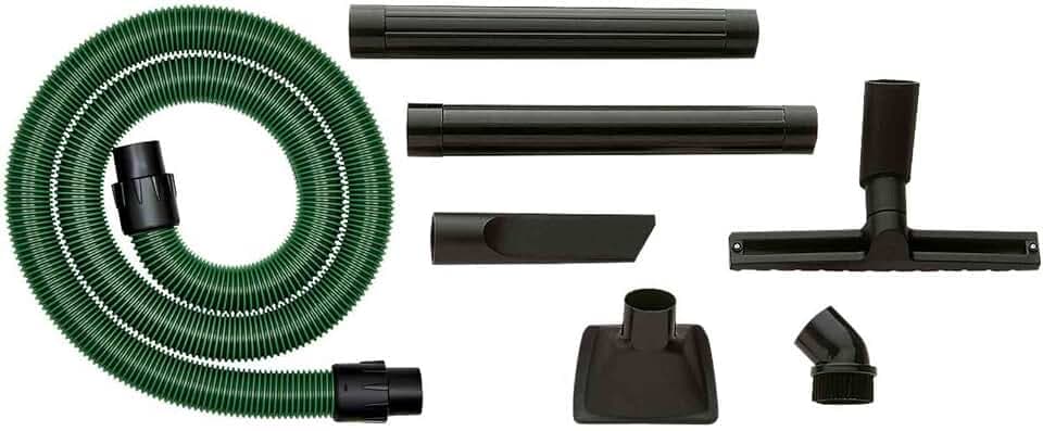 Festool Grobschmutz-Reinigungsset RS-GS D 50 – Sauger-Zubehör | Saugschlauch D 50x2,5 m, Verlängerungsrohre, Bodendüse, Quadratdüse, Saugpinsel, Fugendüse – sofort einsatzbereit