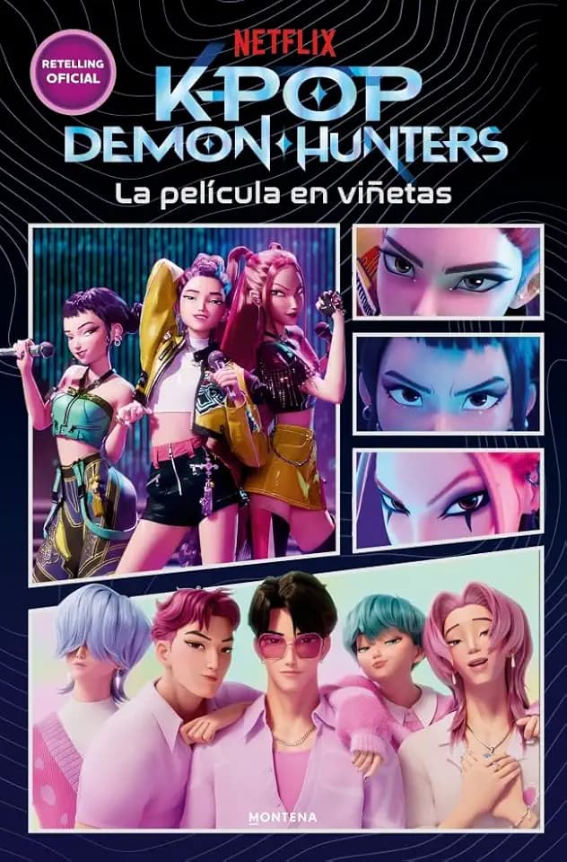 KPop Demon Hunters - La película en viñetas: Retelling oficial (Montena)