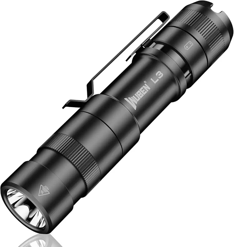 WUBEN L3 Taschenlampe LED Aufladbar, 3000 Lumen Extrem Helle Handlampe