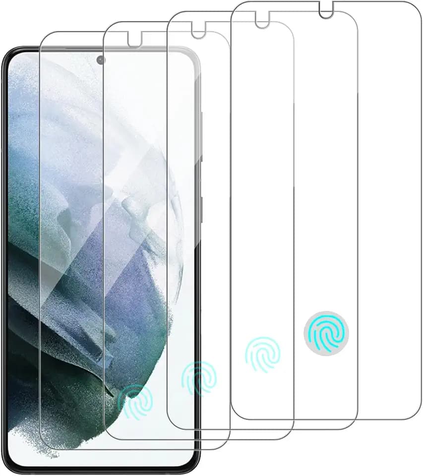 4 Pack Glass Screen Protector for Samsung Galaxy S21 Plus 5G / S21+