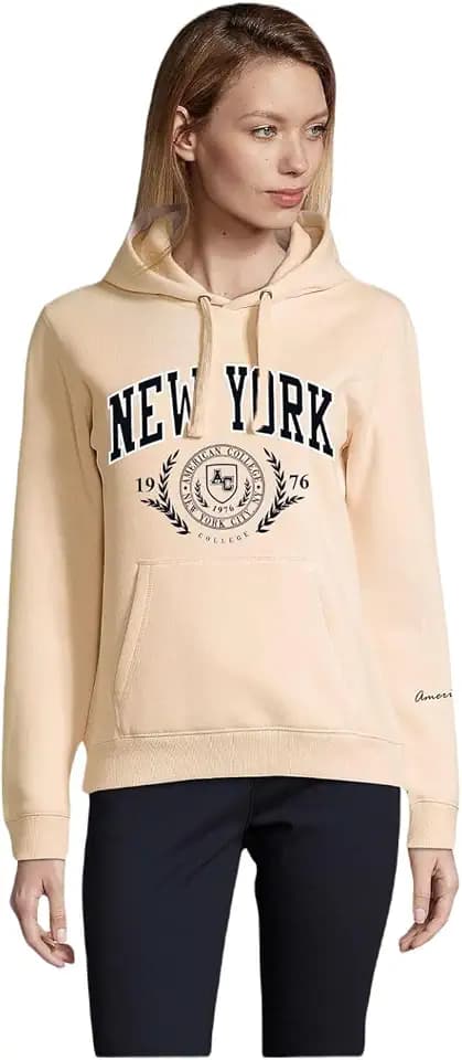 AMERICAN COLLEGE USA Damen Sweatshirt Kapuzenpullover