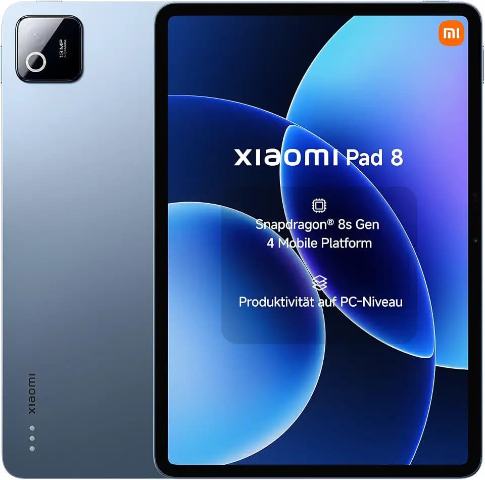 XIAOMI Pad 8 Tablet 11.2 Zoll, 8+128GB Speicher, 9200mAh Akku, Blau