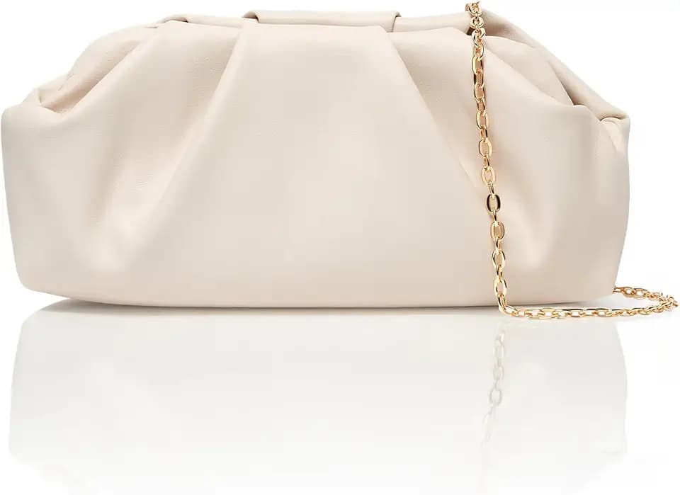 Clutch Purse for Women, Womens Clutch Purse with Detachable Chain