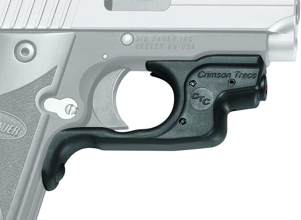 Crimson Trace LG-492 Laserguards with Heavy Duty Construction and Instinctive Activation for Sig Sauer P238/P938, Defensive Shooting and Competition