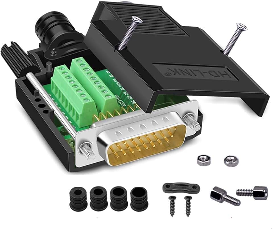 DB26 Solderfree Serial to 26 pin Terminal Thinner Male Adapter
