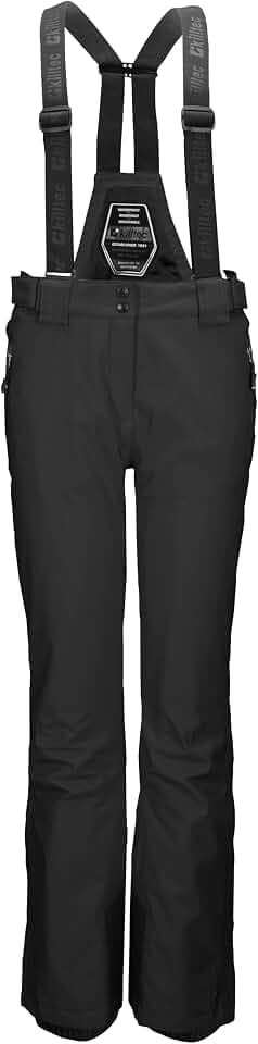 Killtec LARAKA Skihose Trägerhose Damen schwarz blau schwarz
