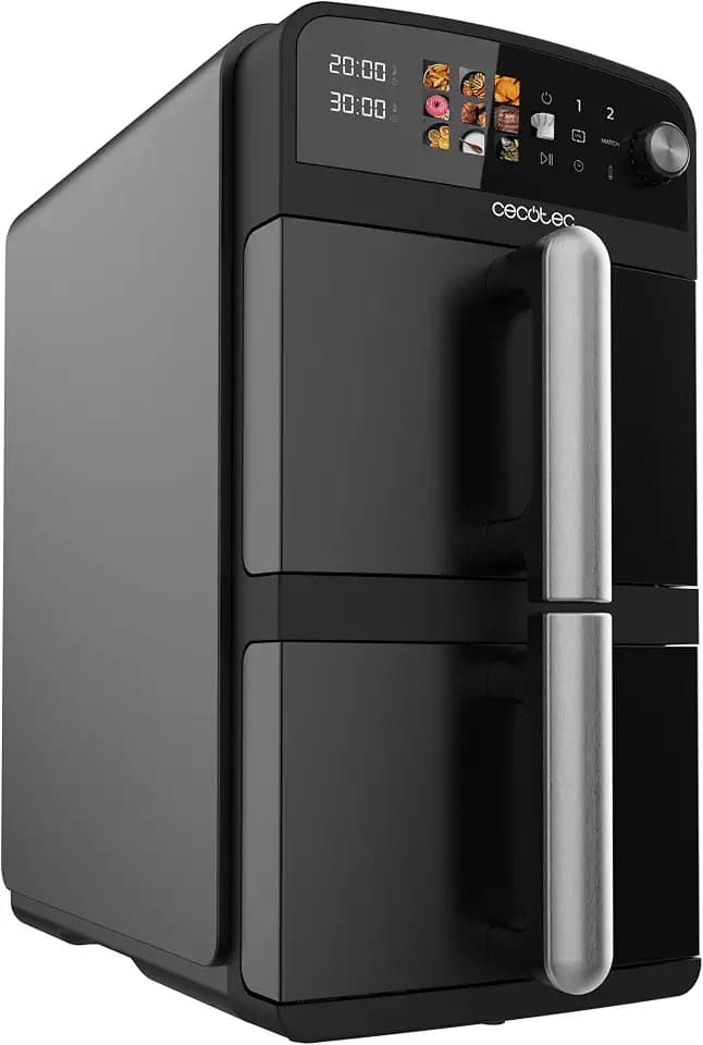Cecotec Heißluftfritteuse Cecofry DuoLevel 10000, 2400 W, 10L