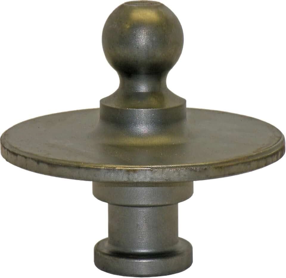 Wallace Forge Kingpin to Gooseneck Ball Adapter - Made in U.S.A.