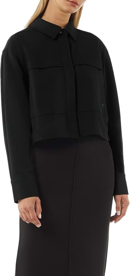 COMMA Kurze Jacke mit aufgesetzten Taschen