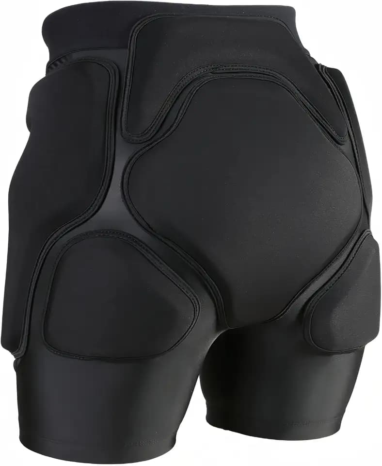 3D Protection Padded Shorts, Hip Butt Tailbone Crash Pad Pants, Impact Protective Gear for Figure Skating Snowboarding Ski Roller Skateboard