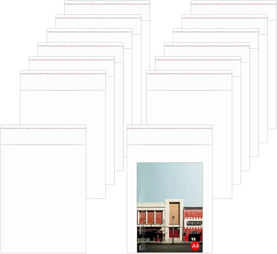 Plastiktüten klein Flachbeutel 28x36cm Self Sealing Klar Verpackung Beutel 200pcs Cellophan Beutel Verschließbare 50µm für Bekleidung Kleidung T-Shirt Hosen Lebensmittel Flyer(16 Größen verfügbar)