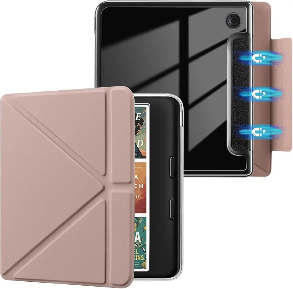 Magnetic Detachable Case for 7" Kobo Libra Colour (2024) Rose Gold