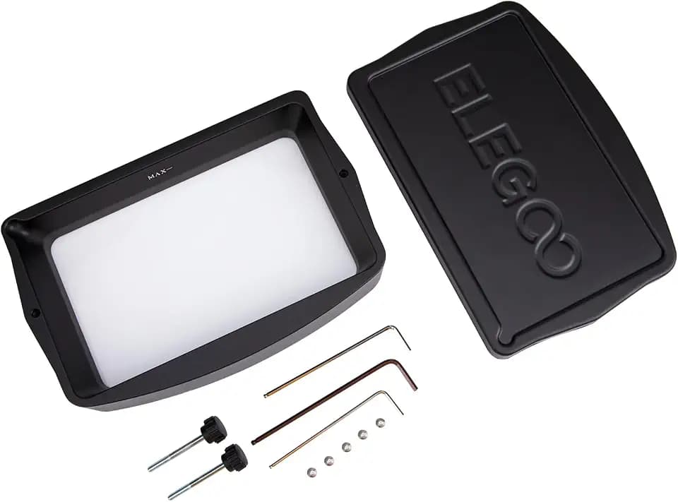 ELEGOO Metallharztank für Mars 4 Ultra Resin 3D Drucker, Vorinstallierter ACF-Release-Liner, mit Inbusschlüssel, Harzbehälter für ELEGOO Mars 4 Ultra