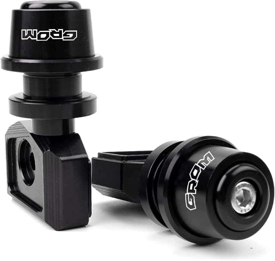 Motorcycle Swingarm Extension Spools For Grom 125 MSX125 Black