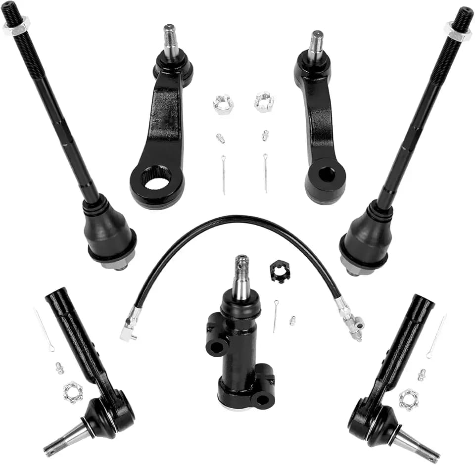Front Outer Inner Tie Rod End Kit for 1999-2006 Silverado Sierra Tahoe