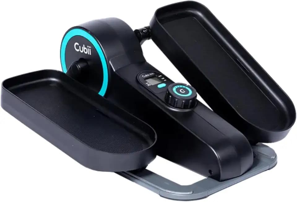 Cubii Move Under Desk Elliptical Bike Exerciser, Leg Exercise Machine, Aqua