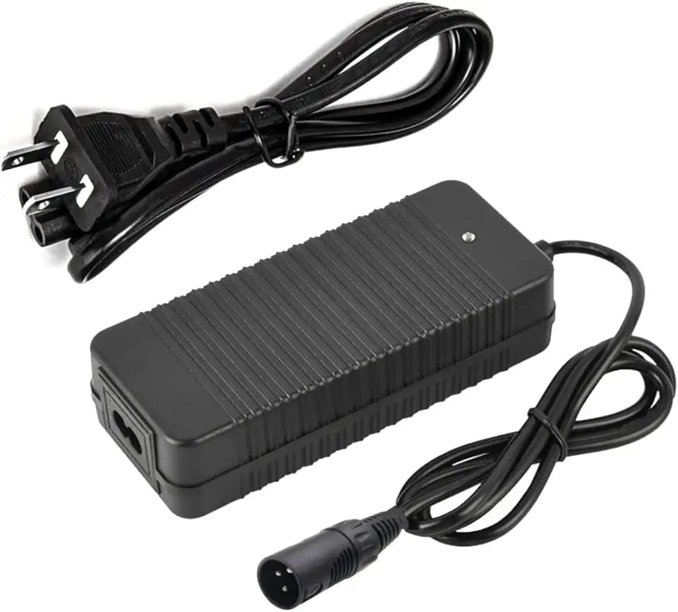 36V 1.5A Charger for Razor MX500 MX650 SX500, EcoSmart, Crazy Cart XL, Dirt Quad 500, Schwinn S600 S1000, GT GT750, Mongoose M750, IZIP I600 I750 I1000 3-Pin XLR Power Supply Cord