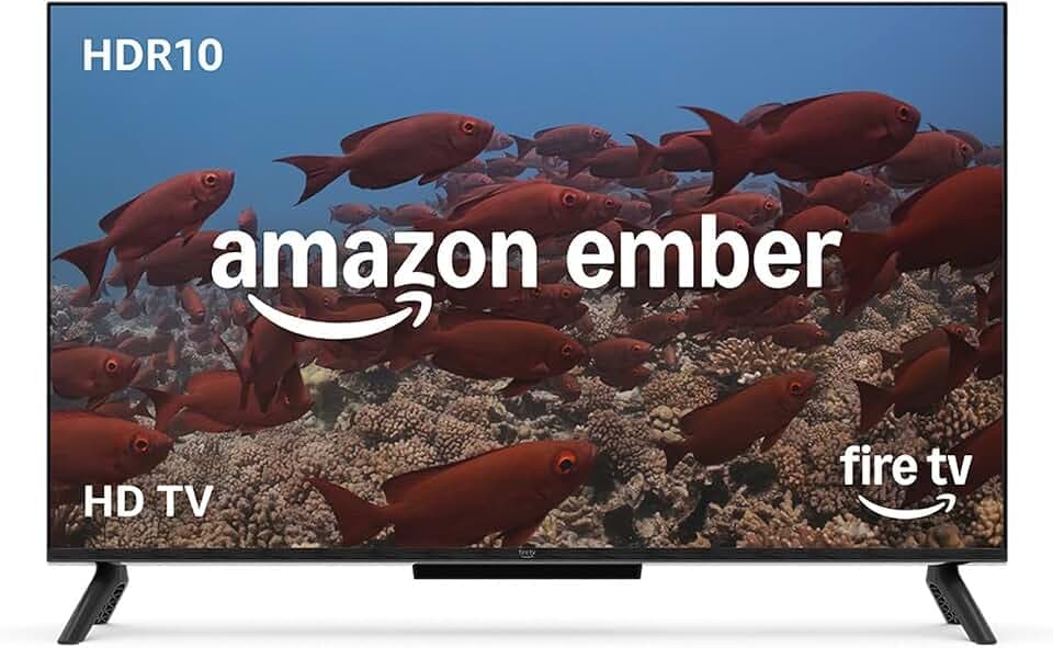 Amazon Ember 32" 2-Series with Fire TV (newest model), HD smart TV with Alexa Remote, fast streaming, Dolby Audio, Ambient Experience, free and live TV, find shows faster with Alexa+