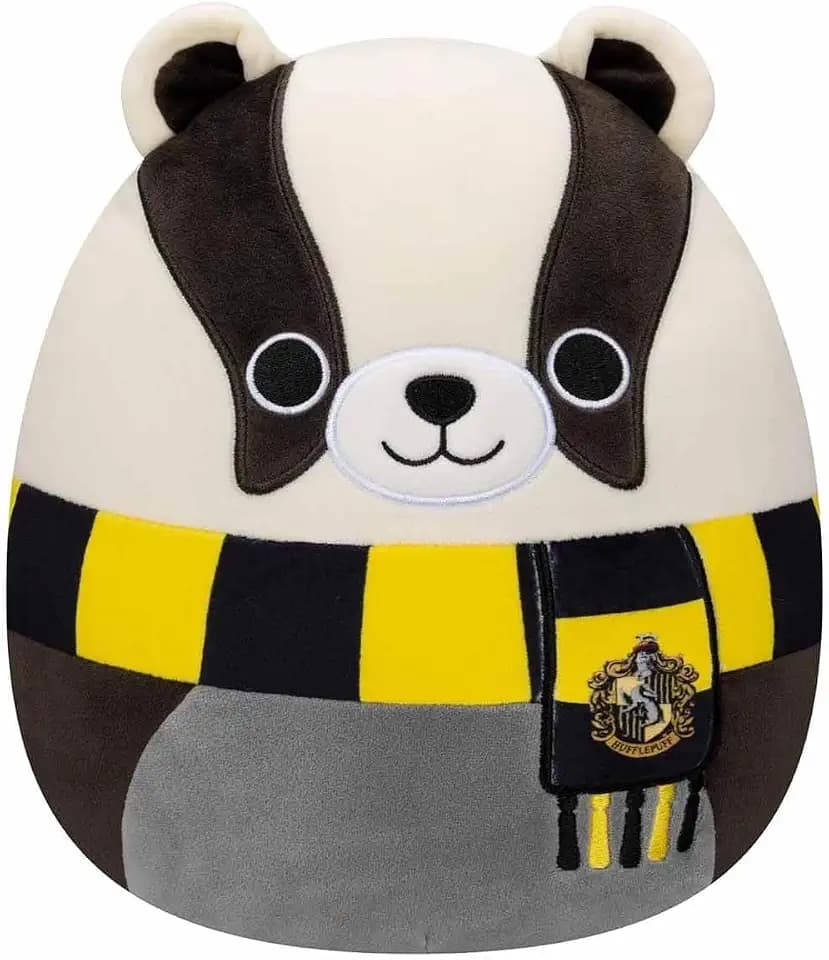 Squishmallows Harry Potter Hufflepuff-Dachs, 20,3 cm
