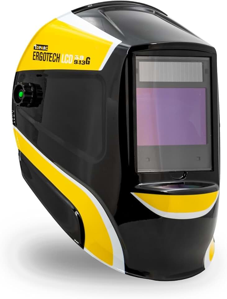 GYS 068667 Schweißhelm LCD ERGOTECH+ 5/9-9/13 BLACK TRUE COLOR