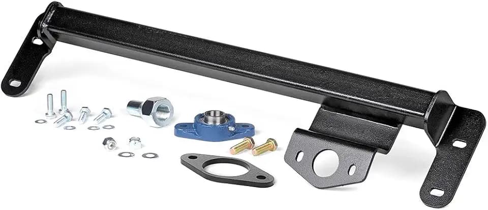 Rough Country Steering Box Brace for Ram 2500/3500 4WD (2017–2026) – Reduces Steering Wander & Frame Flex, Bolt-On Support