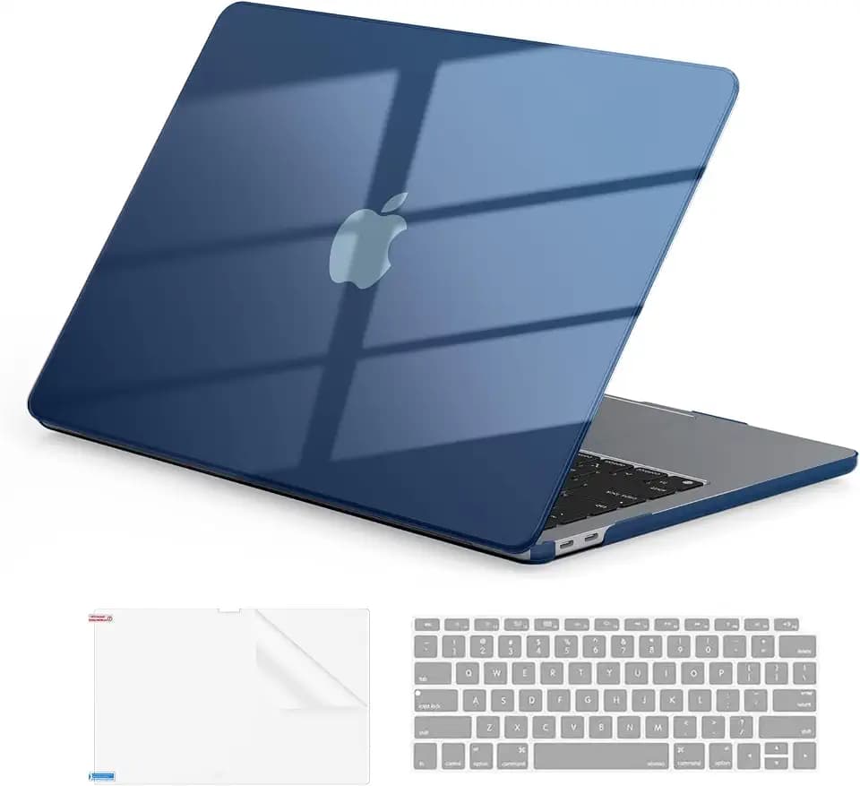 EooCoo for MacBook Air 13.3 inch Case with Keyboard and Screen Protector