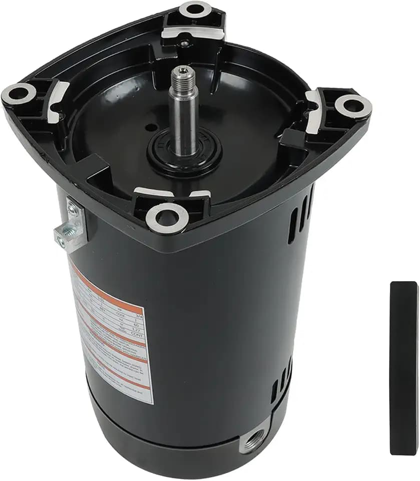 Square Flange Pool Motor, 3/4HP Swimming Pool Pump Motor Replacement for USQ1072, 48Y Frame, 3450 RPM