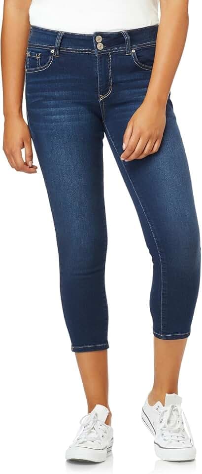 WallFlower Ultra Cropped Jeans for Women, Sizes 0-24