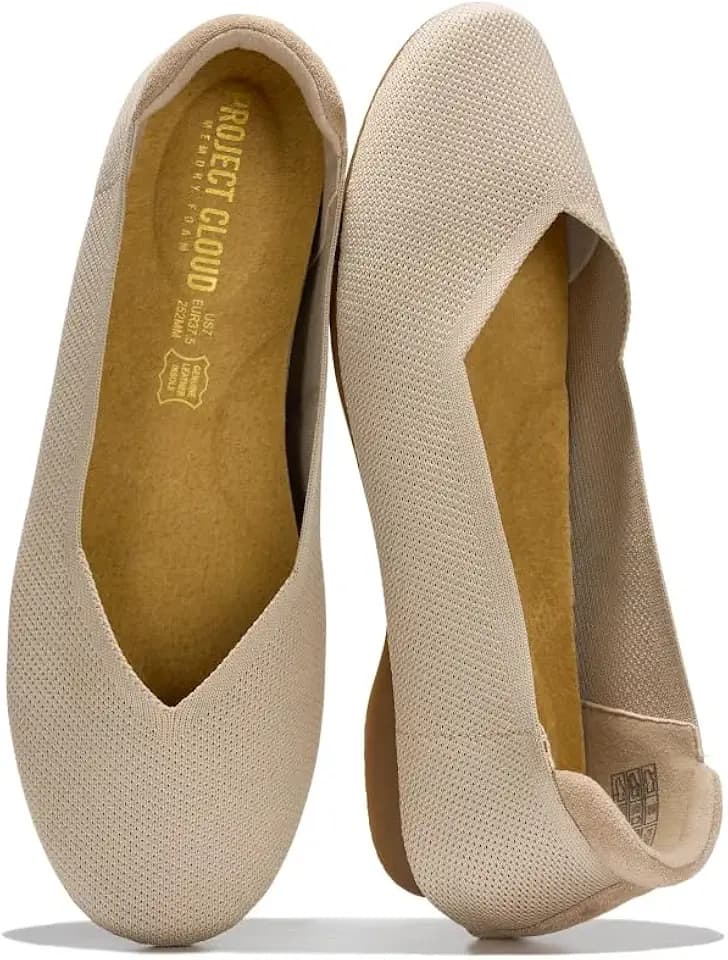 Flats for Women Footwear - Lightweight Ballet Shoes for Women 2026