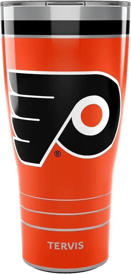 Tervis Traveler NHL - MVP Triple Insulated Tumbler Travel Cup Keeps Drinks Cold & Hot, 30OZ, Stainless Steel
