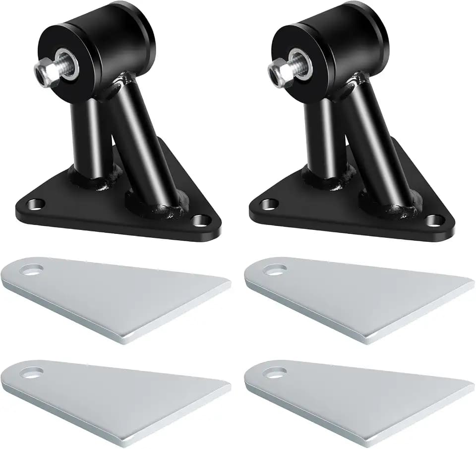 Engine Weld-in Motor Mount Set Compatible with Chevy SBC/BBC Big Small Block 350 396 454