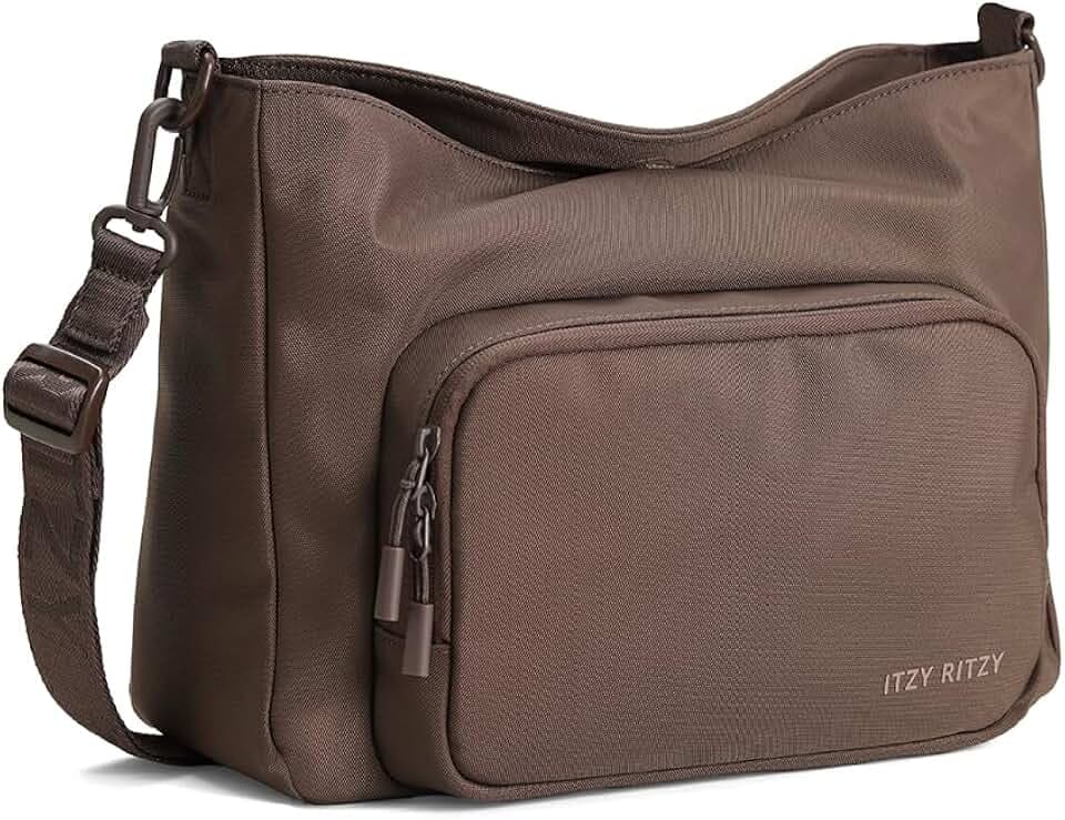 Itzy Ritzy Belong Cargo Caddy Stroller Organizer & Crossbody Bag (Mocha)