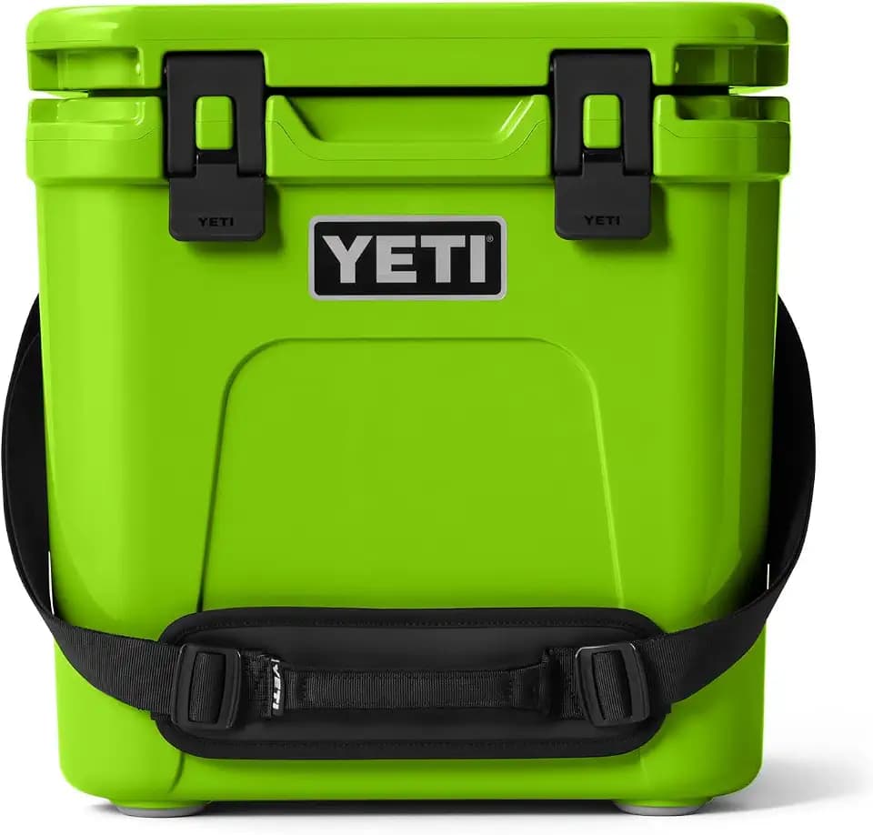YETI Roadie 24 2.0 Hard Cooler with DoubleDuty Shoulder Strap and Drain Plug
