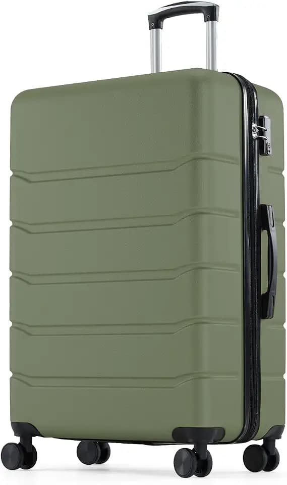 Sweetcrispy 20 Inch Carry On Luggage, Suitcase with Spinner Wheels